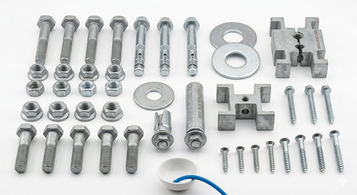 Fasteners Bolts Solar Mounting