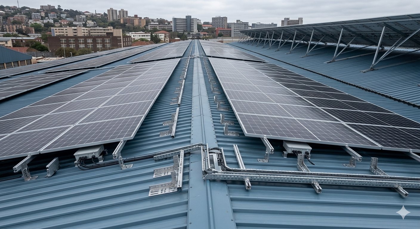 Tin Shade Solar Panel Mounting Structure Industrial Jaipur